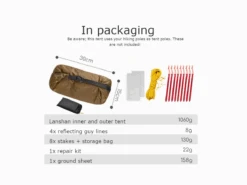 3F UL GEAR Lanshan Tent - 2 Persoons - 3 Seizoenen - Grey 7 3F UL GEAR Lanshan Tent - 2 Persoons - 3 Seizoenen - Grey -Tentenwinkel 04a239ff6cea1748