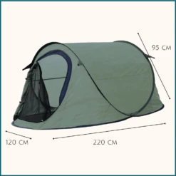 HIXA Groene 1 Pop Up Tent 10 HIXA Groene 1 Pop Up Tent -Tentenwinkel 21ec207e6f327de4