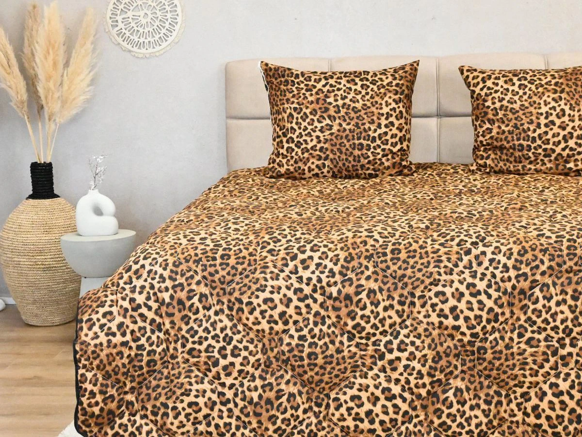 HappyBed Panter Zomerdekbed - 140x200 Cm 2 HappyBed Panter Zomerdekbed - 140x200 Cm - Afbeelding 2