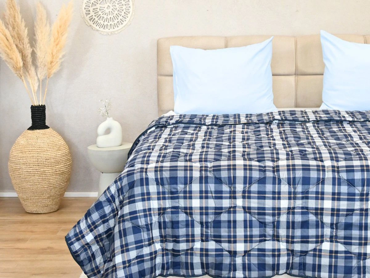 HappyBed Tartan All Year Dekbed - 140x220 Cm 3 HappyBed Tartan All Year Dekbed - 140x220 Cm - Afbeelding 3