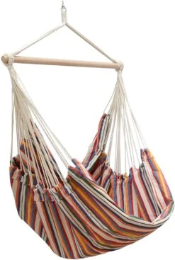 AMANKA 185 X 130 XXL Hangstoel - Striped