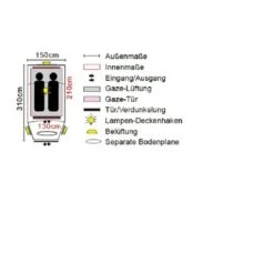 Tambu Kalo 3 Trekking Tent - Verduisterde Slaapcabine -Tentenwinkel 4a3a99d9cf2214e1