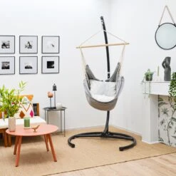 AMANKA 155 X 125 Cm XL Hangstoel - Grey -Tentenwinkel 581e0ec9ac292bfb