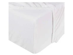 DoubleDry Molton 180 X 200 Cm Hoeslaken - Basic Wit