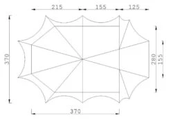 ESVO Piramidetent Enkeldaks Bedouin 280 Tent 8 ESVO Piramidetent Enkeldaks Bedouin 280 Tent -Tentenwinkel 61c0625ab1df50.90557438