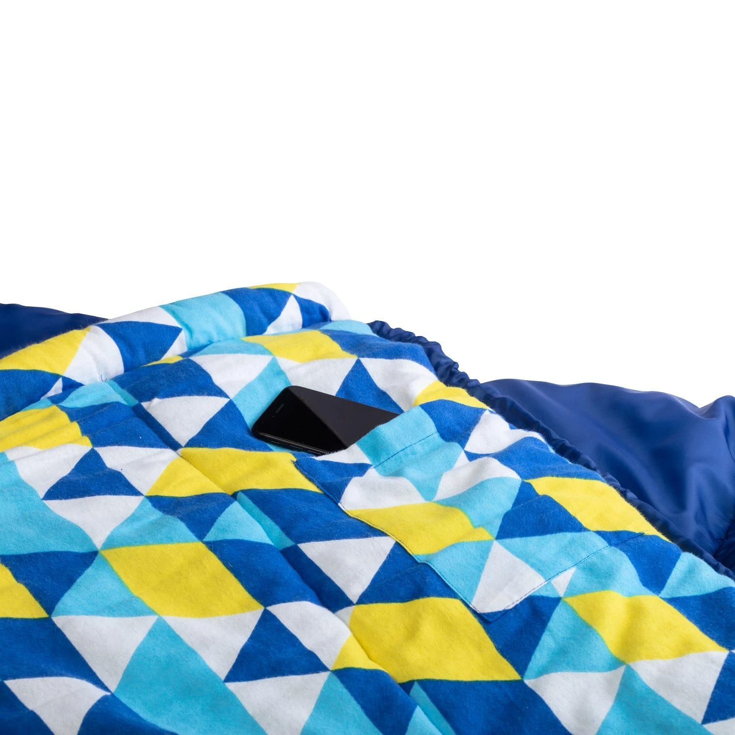 Skandika Vegas XXL Flannel-L Blauwe Slaapzak 5 Skandika Vegas XXL Flannel-L Blauwe Slaapzak - Afbeelding 5