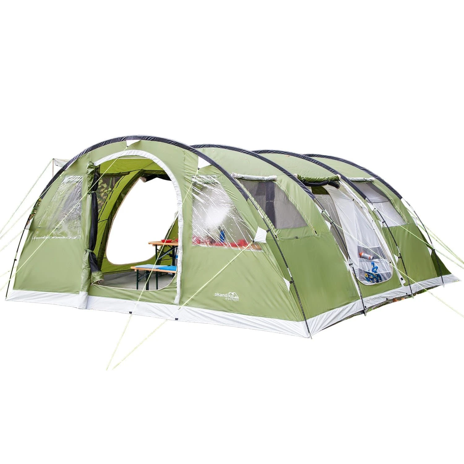 Skandika Gotland 6 Groene Tunneltent 1 Skandika Gotland 6 Groene Tunneltent