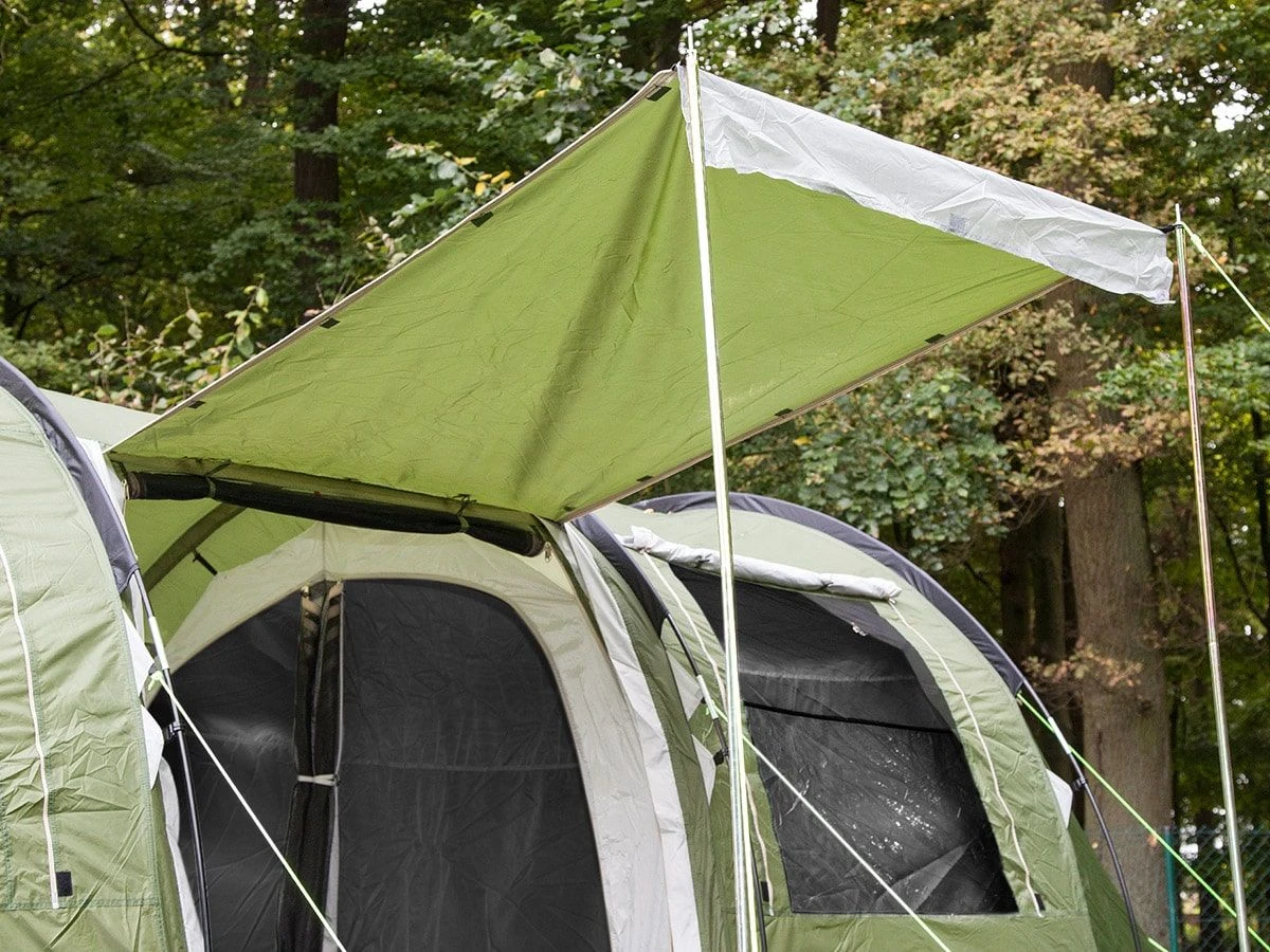 Skandika Gotland 6 Groene Tunneltent 4 Skandika Gotland 6 Groene Tunneltent - Afbeelding 4