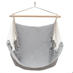 AMANKA 155 X 125 Cm XL Hangstoel - Grey -Tentenwinkel 648bf3948e6032c8