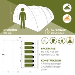 Skandika Gotland 6 Sleeper Protect Tunneltent 11 Skandika Gotland 6 Sleeper Protect Tunneltent -Tentenwinkel 64a81a96b04046.65209924
