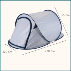 HIXA Grey Pop-up Tent 6 HIXA Grey Pop-up Tent -Tentenwinkel 65fd9d2dd01410.39231752