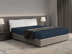 DoubleDry Home 140 X 200 Cm Hoeslaken - Antracietblauw -Tentenwinkel 8936cfb69fba7ec7