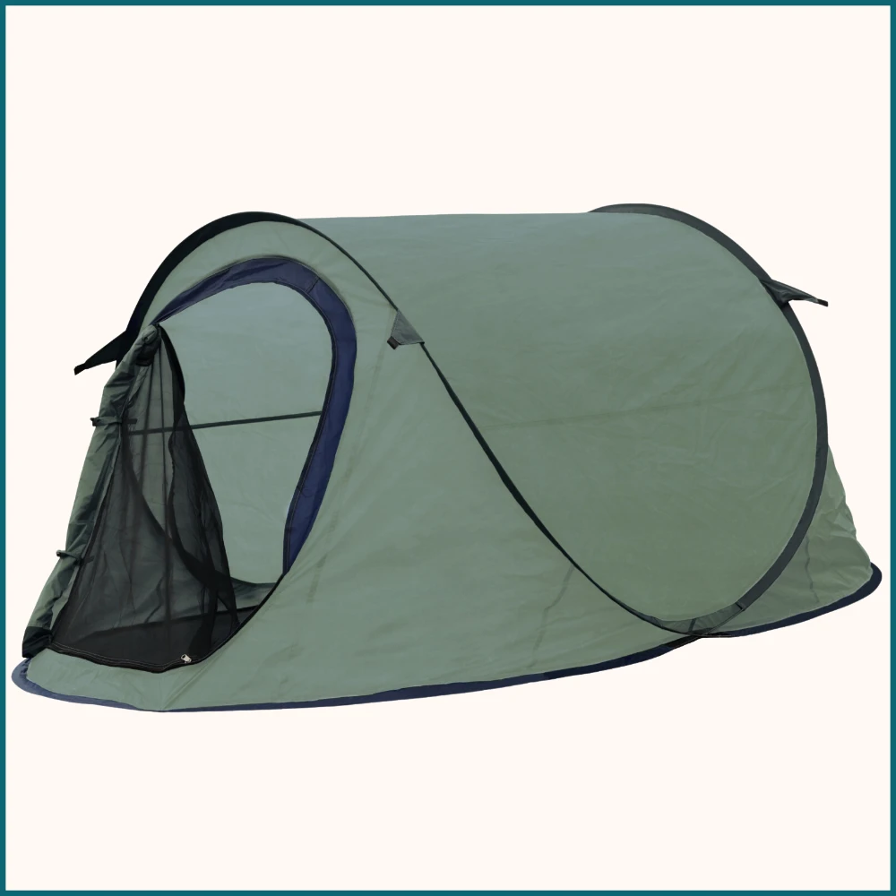 HIXA Groene 1 Pop Up Tent 2 HIXA Groene 1 Pop Up Tent - Afbeelding 2