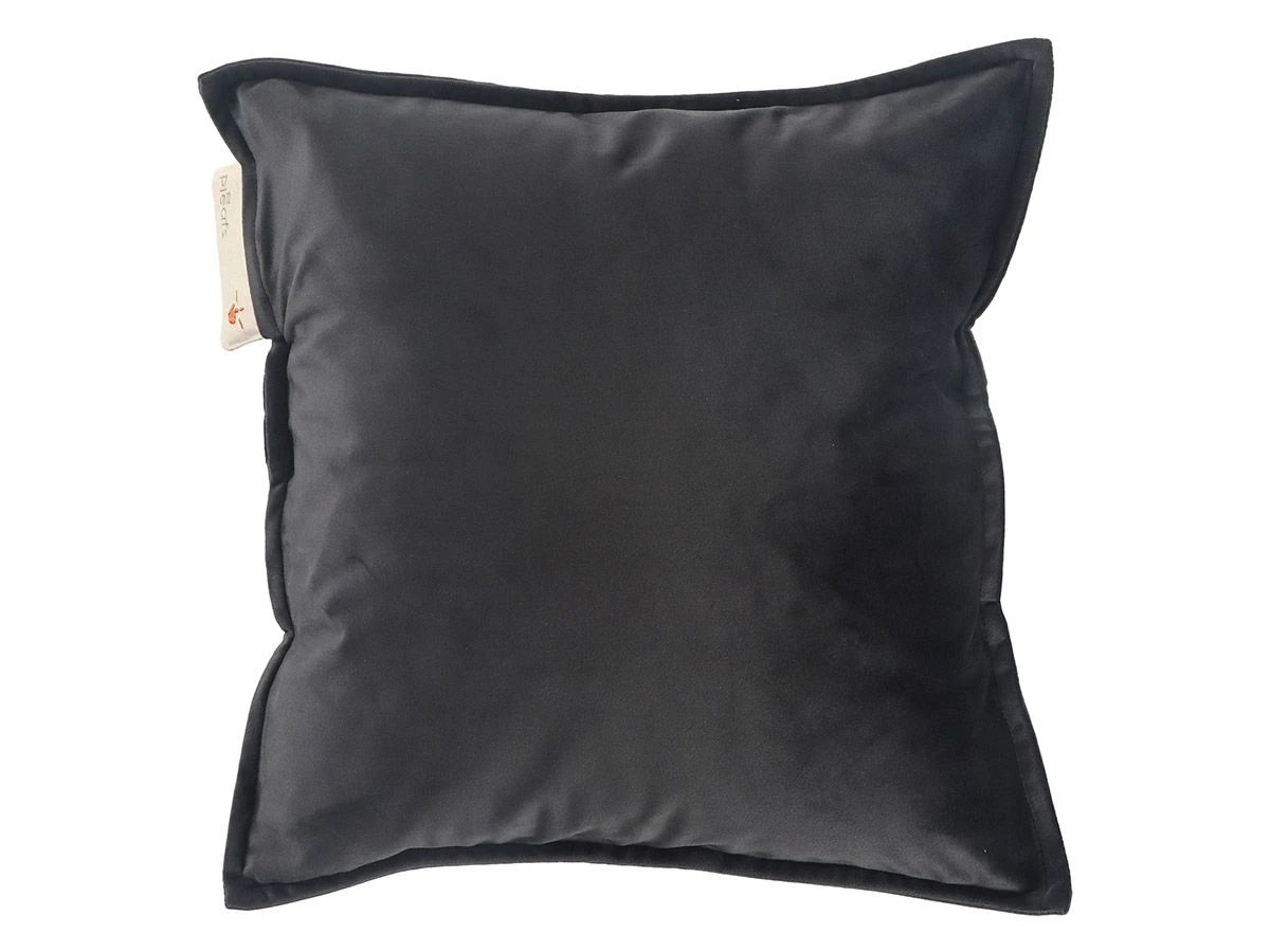 Pleafs Warmtekussen Plush 45x45cm - Onyx 1 Pleafs Warmtekussen Plush 45x45cm - Onyx