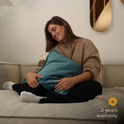 Pleafs Warmtekussen Plush 45x45cm - Wedgewood 11 Pleafs Warmtekussen Plush 45x45cm - Wedgewood -Tentenwinkel b3049effb1aea9ab