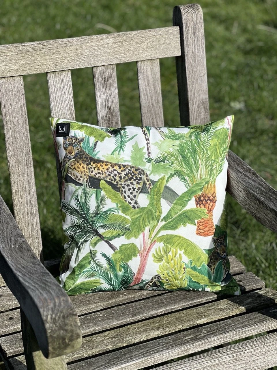 Merkloos Warmpi Draadloos Verwarmd Sierkussen - Cheeta 2 Merkloos Warmpi Draadloos Verwarmd Sierkussen - Cheeta - Afbeelding 2