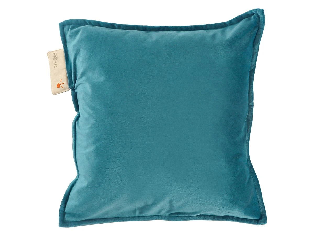 Pleafs Warmtekussen Plush 45x45cm - Wedgewood 1 Pleafs Warmtekussen Plush 45x45cm - Wedgewood