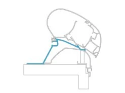 Dometic PerfectRoof Hobby >2014 Adapter