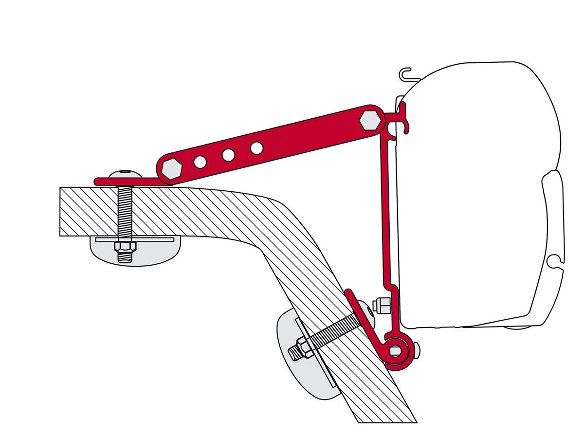 Fiamma F45 Adapter Wall 1 Fiamma F45 Adapter Wall