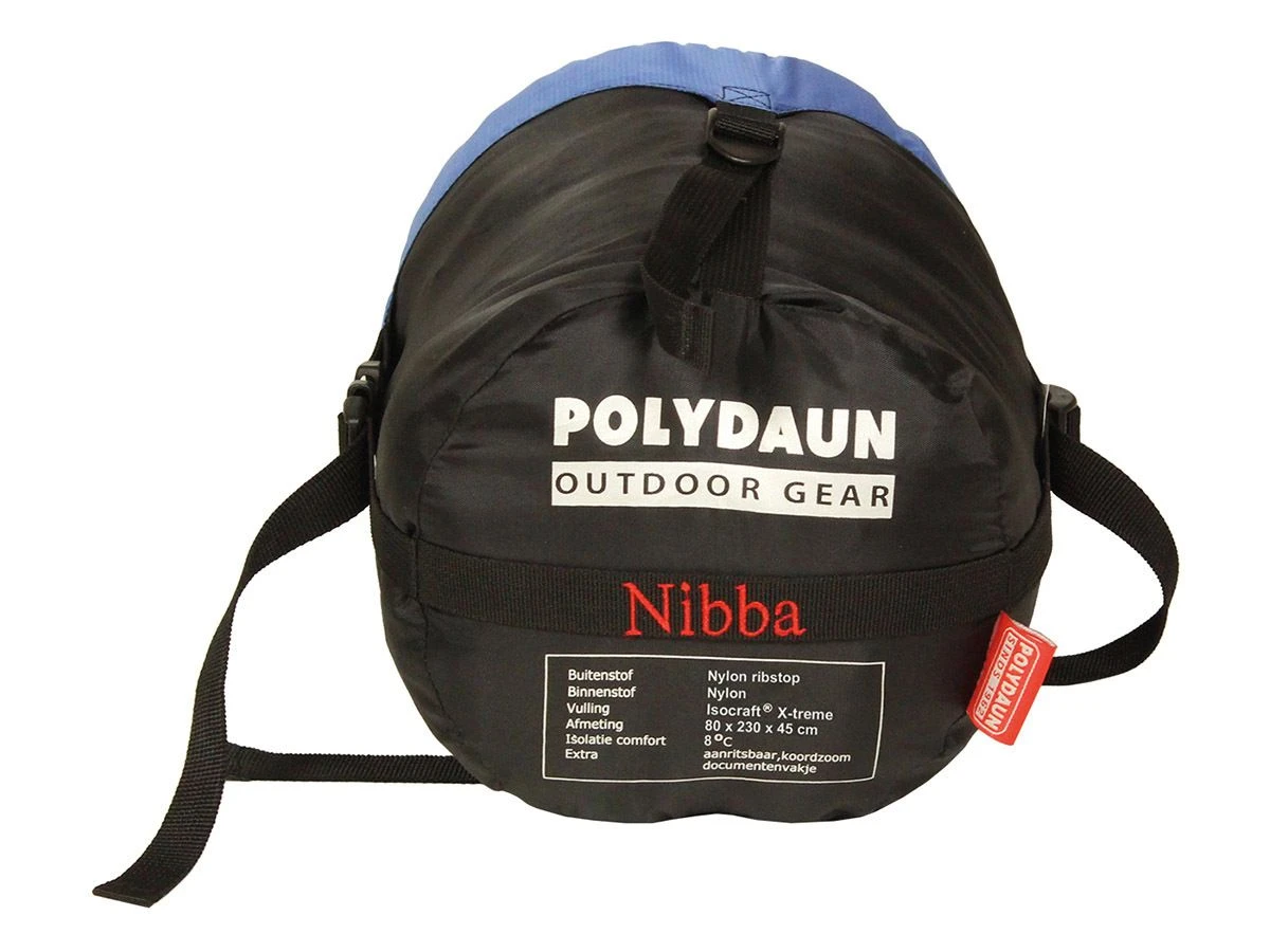 Polydaun Nibba Slaapzak - Black 2 Polydaun Nibba Slaapzak - Black - Afbeelding 2