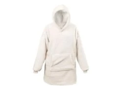 Unique Living Oversized Hoodie - Dove White